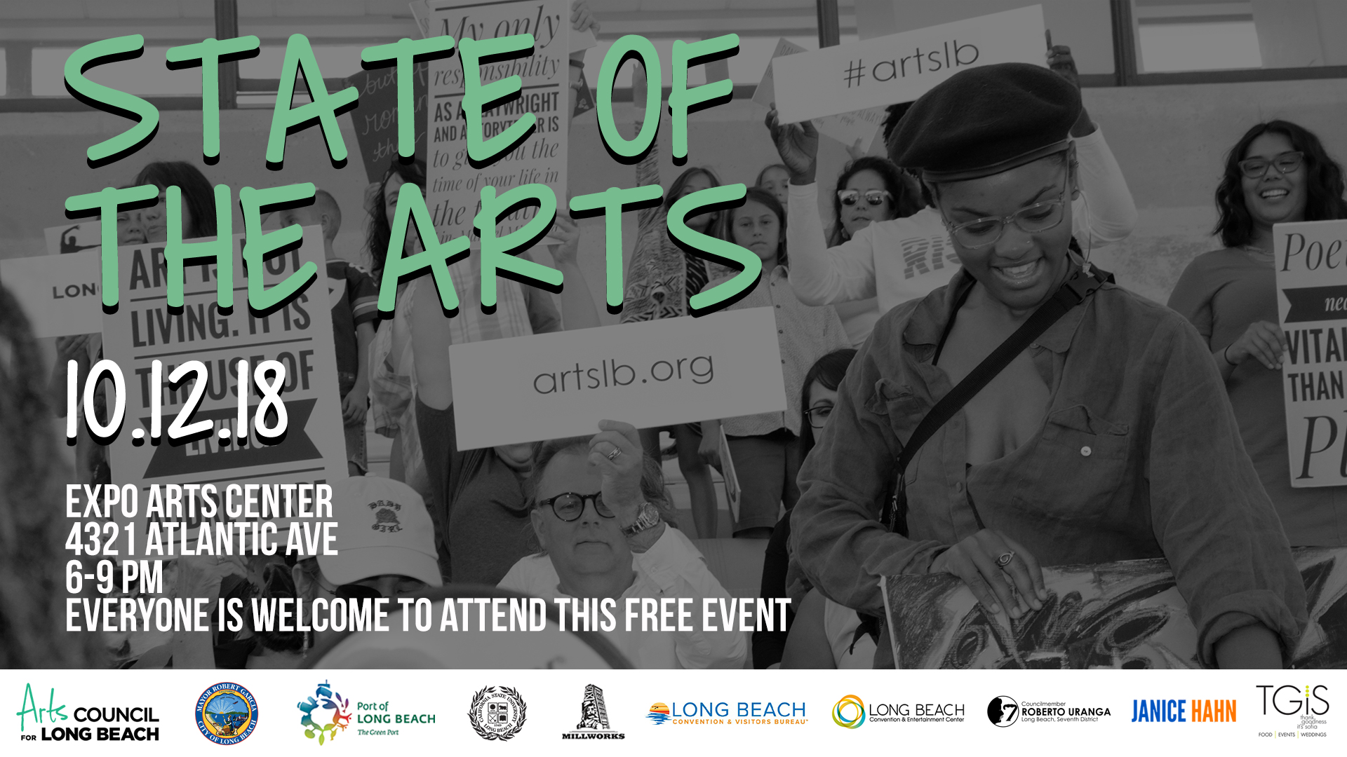 Join the Arts Council in Honoring the 2018 State of the Arts Awardees